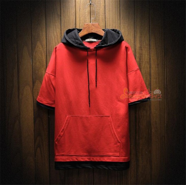 パーカー メンズ 夏用 薄手 半袖パーカー カジュアル 切り替え 夏パーカー フード付き 大きいサイズ 夏 父の日 Nghz51 サンライズ 通販 Yahoo ショッピング