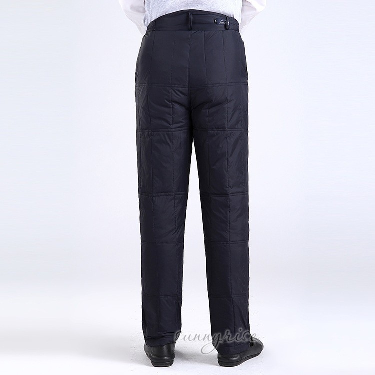 Qoo10 ダウンパンツ 防寒パンツ メンズ インナ