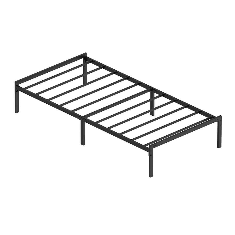 ベッドフレーム シングル セミダブル 黒 パイプベッド すのこ ベッド フレーム パイプベット 頑丈 | ブランド登録なし | 11