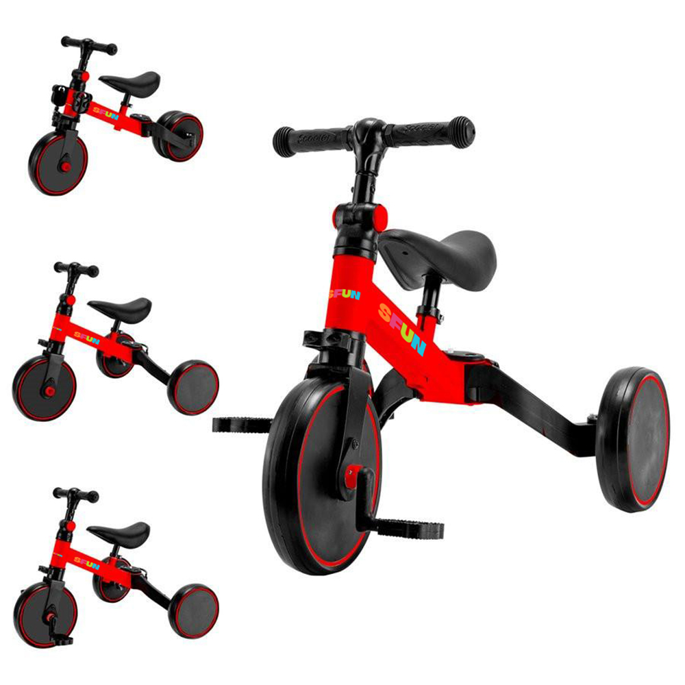 素敵な 三輪車 キック 子供 3歳 2歳 1歳 バランスバイク 折りたたみ 自転車本体