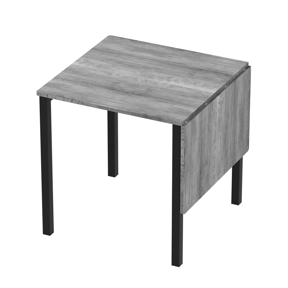 ダイニングテーブル 伸長式 伸縮式 2人 4人 6人 テーブル 折りたたみ コンパクト 木製 北欧 おしゃれ 食卓 | ブランド登録なし | 02