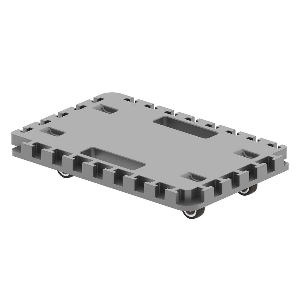 平台車 連結 静音 台車 積み重ね 小型 軽量 キャスター付き 家庭用 黒