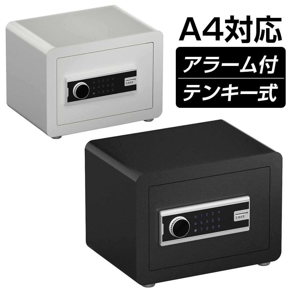 金庫 家庭用 キーボックス 小型 ミニ 簡易 鍵ボックス a4 貴重品 収納