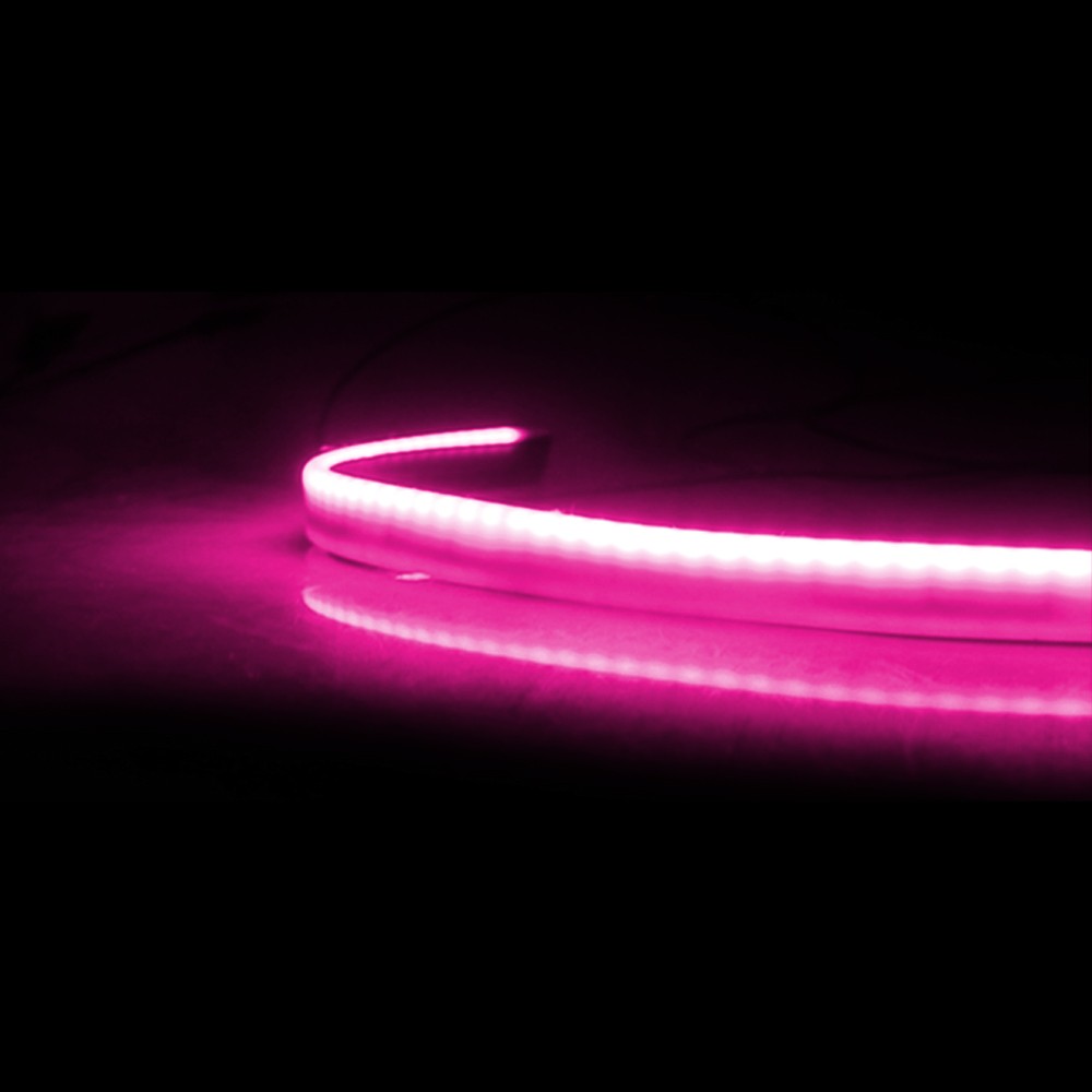 超薄型 90cm LEDシリコンチューブ LEDテープライト 側面発光 レッド ピンク ホワイト ブルー アンバー デイライト/ウィンカーなどに｜sunpie｜05