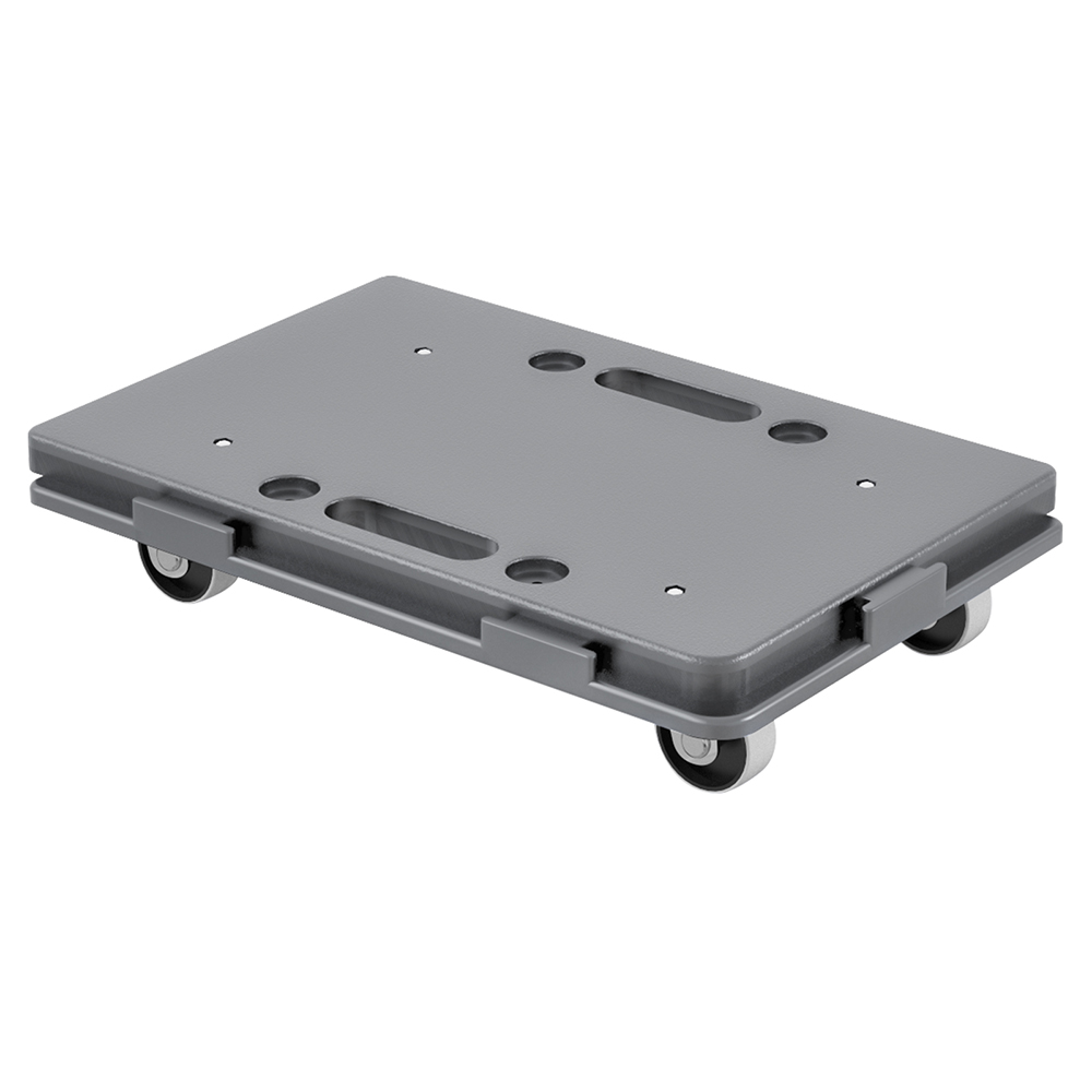 平台車 連結 台車 積み重ね 小型 軽量 キャスター付き 家庭用 黒 白 灰色 完成品 1台 | ブランド登録なし | 03