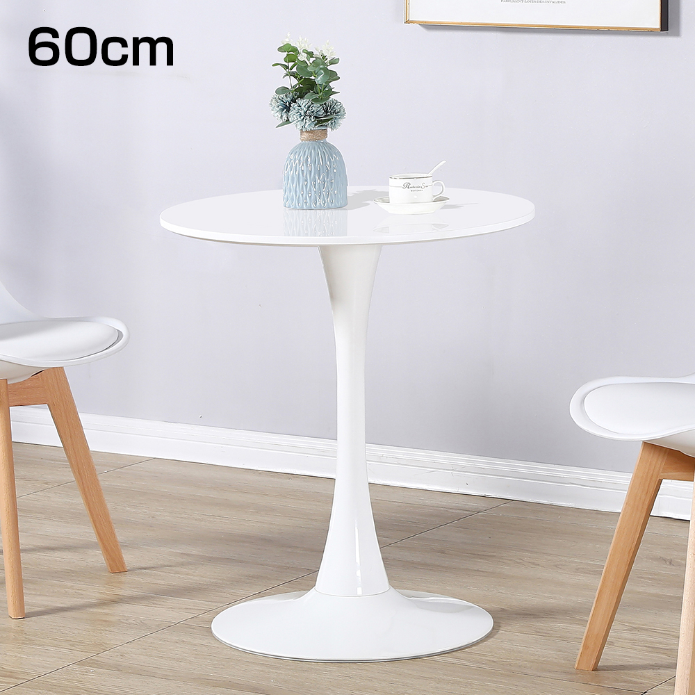 カフェテーブル 丸テーブル 白 ホワイト ダイニングテーブル イームズ