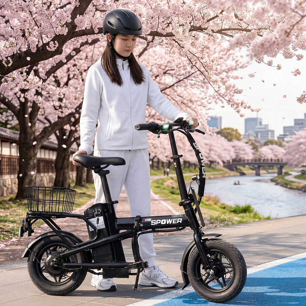 特定小型原動機付自転車 電動自転車 TOS12 フル電動 公道走行可 免許不要 20km以下 特定小型 | SPOWER | 14