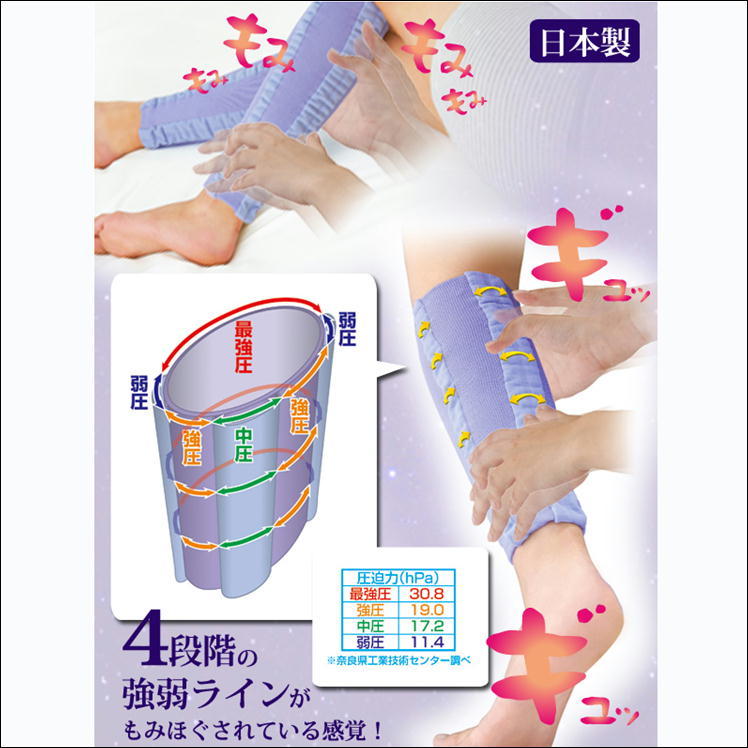 ふくらはぎ 着圧 サポーター マッサージ 夜用 Momi 2 2枚入 加圧 強圧 立ち仕事 足 むくみ 疲れ 対策 解消 便利 グッズ 美脚 レディース メンズ 日本製 S1193 J 0 サンロードヤフー店 通販 Yahoo ショッピング