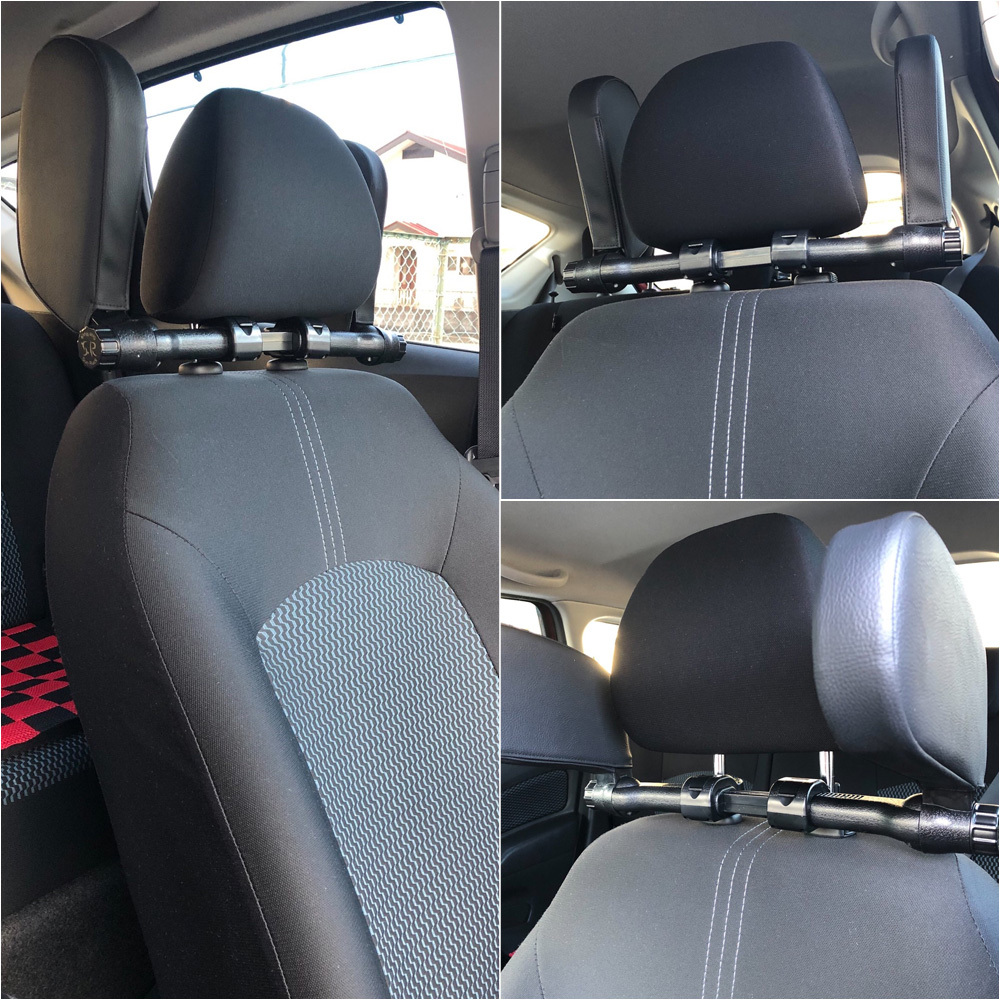 SunRuck 公式 180日延長保証 ヘッドレスト 車用 枕 ネックパッド