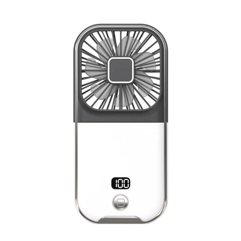 【最新型】扇風機 ハンディファン 首掛け 卓上 USB充電 LED残量表示 熱中症対策 スタンド機能 モバイルバッテリー 折り畳み 小型 携帯 軽量 静音 母の日 父の日｜sunsfashion｜08