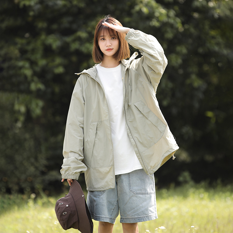 新品開催10%off】UVカットパーカー ラッシュガード 紫外線対策 顔まで