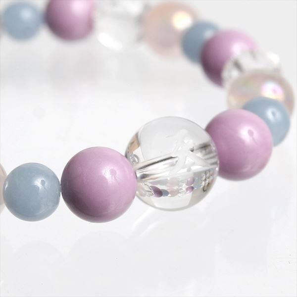 癒し パワーストーン 天 彫刻入りデザインブレスレット ブレスレット