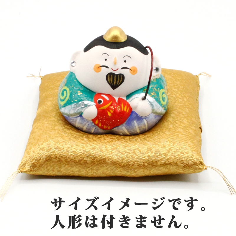 幸運を引き寄せる 中サイズ 金の座布団 ざぶとん ザブトン ゴールド