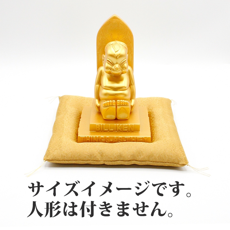 幸運を引き寄せる 特大サイズ 金の座布団 ざぶとん ザブトン ゴールド