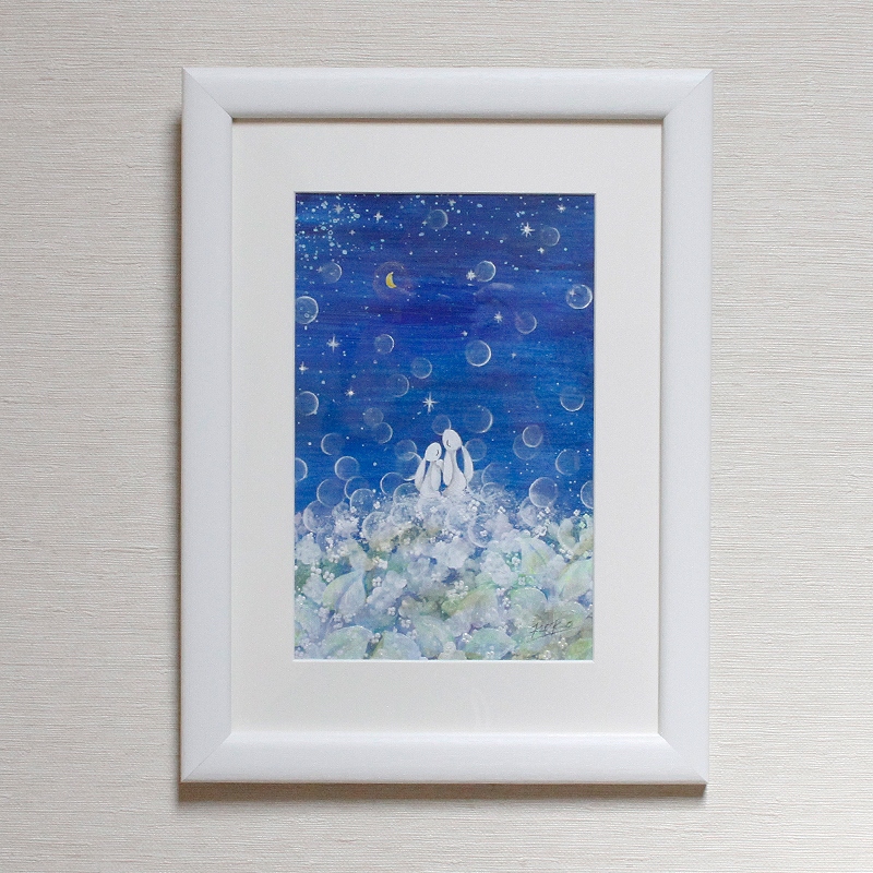 うさぎ 兎 卯 絵画 額入り 壁掛け 絵 玄関 昇龍 開運 風水 兎年 グッズ