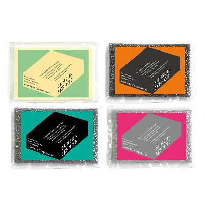 サンサンスポンジ キッチンスポンジ スポンジ 4個セット 色が選べる 食器洗い キッチン 台所 送料無料 公式ストア ポイント利用 | サンサンスポンジ | 12