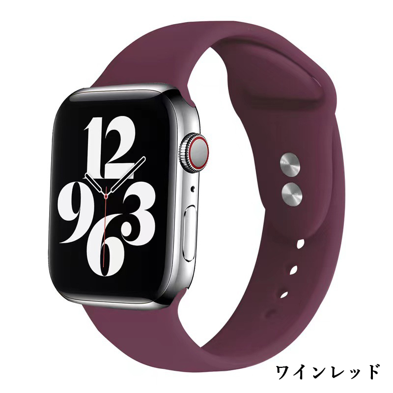 アップルウォッチバンド Apple watchバンド ベルト シリコン