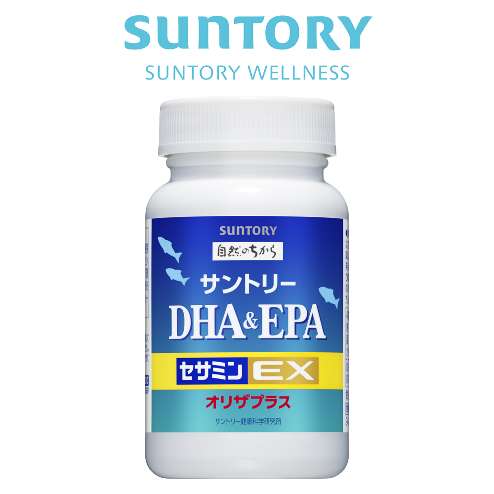 サントリー 公式 DHA&EPA＋セサミンEX オメガ3脂肪酸 DHA EPA サプリ 120粒入/約30日分｜suntorywellness