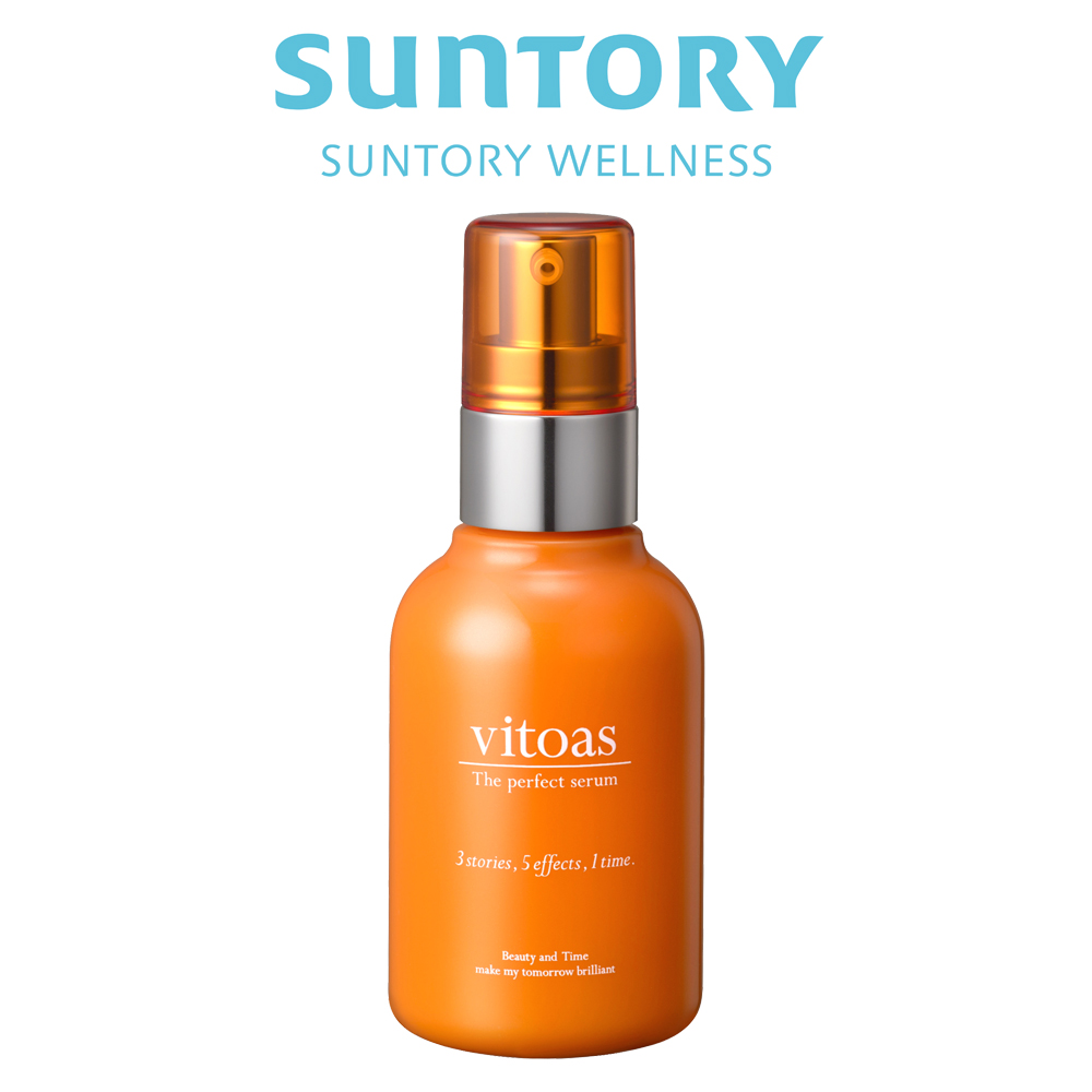 サントリー 公式 vitoas (ビトアス) ザ パーフェクト セラム オールインワン 120mL/約2ヶ月分｜suntorywellness