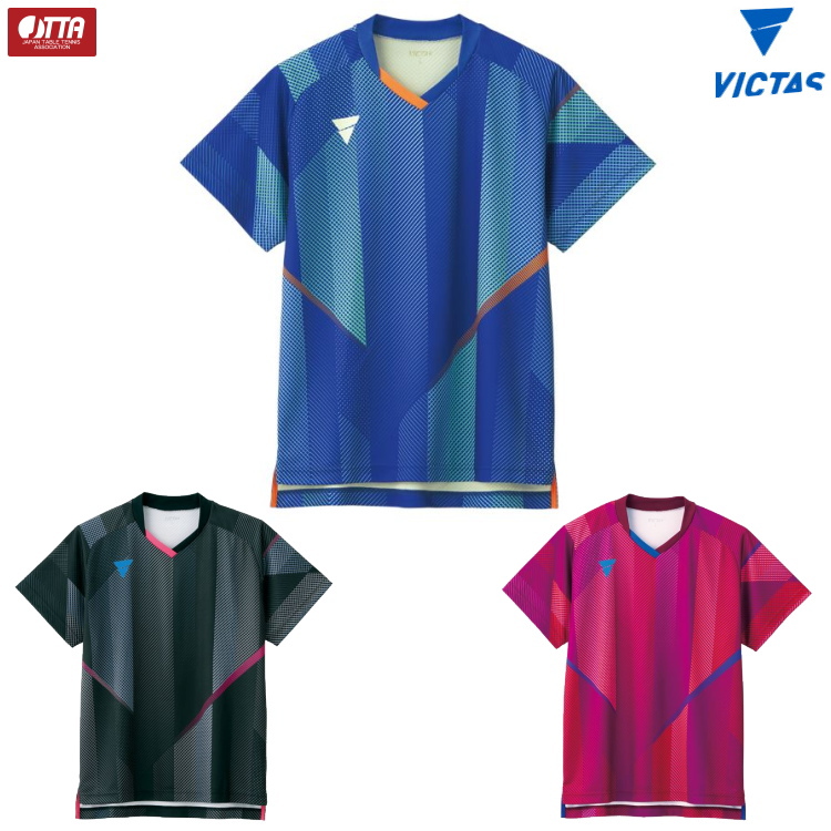 VICTAS ヴィクタス V-GS203 卓球ユニフォーム ゲームシャツ メンズ レディース 031487