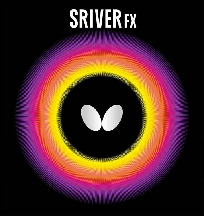 SRIVER 卓球ラバー バタフライ スレイバーFX 裏ソフト BUTTERFLY 05060