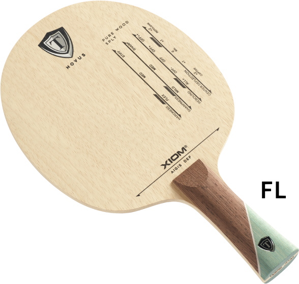 XIOM（エクシオン） 卓球ラケット アイギス FL ST 守備用シェーク 
