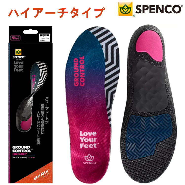 【新品・未使用】スペンコ　インソール ♯ 4 (27.0-28.5cm)✖️2 スペンコ（Spenco） インソール 衝撃吸収 中敷き スポーツ グラウンド