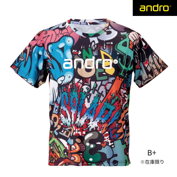 卓球ウエア andro FULL DESIGN SHIRT フルデザインシャツ ユニフォーム アンド...