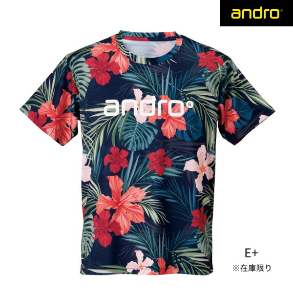 卓球ウエア andro FULL DESIGN SHIRT フルデザインシャツ ユニフォーム アンド...
