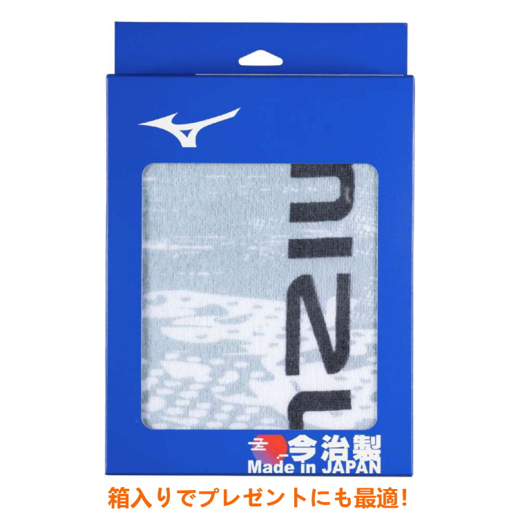 キノの旅 スポーツタオル MIZUNO ミズノ 今治製 グラフィックフェイスタオル (箱入り