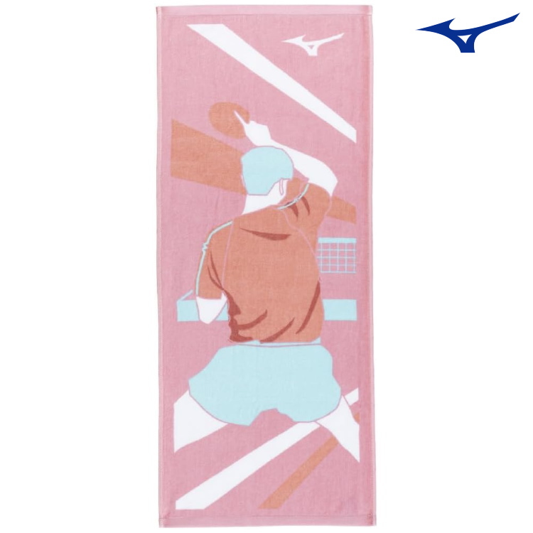 【未使用】サミアどん 箱入りタオル MIZUNO（ミズノ） 今治製 卓球フェイスタオル (箱入り) スポーツタオル
