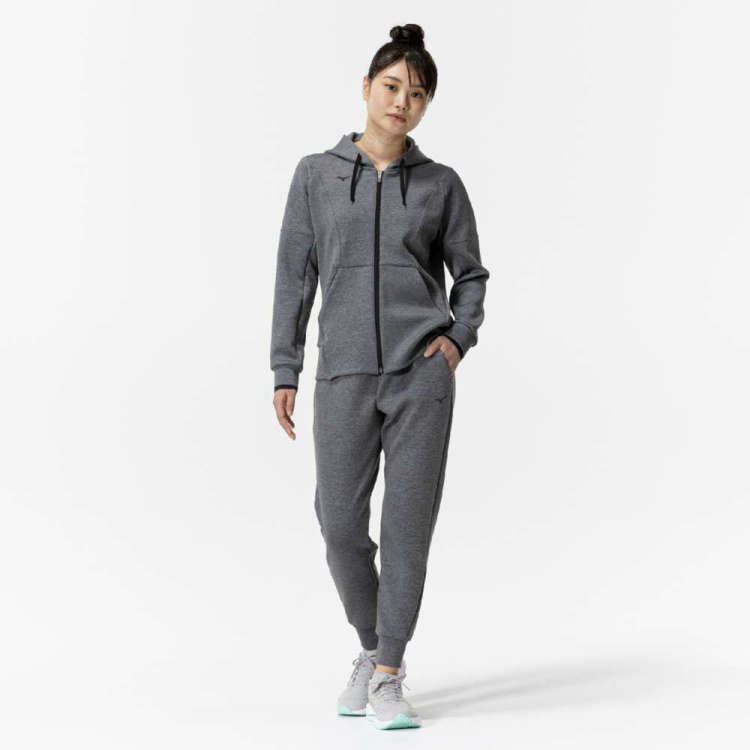 MIZUNO（ミズノ） ストレッチスウェットアンクル丈パンツ レディース