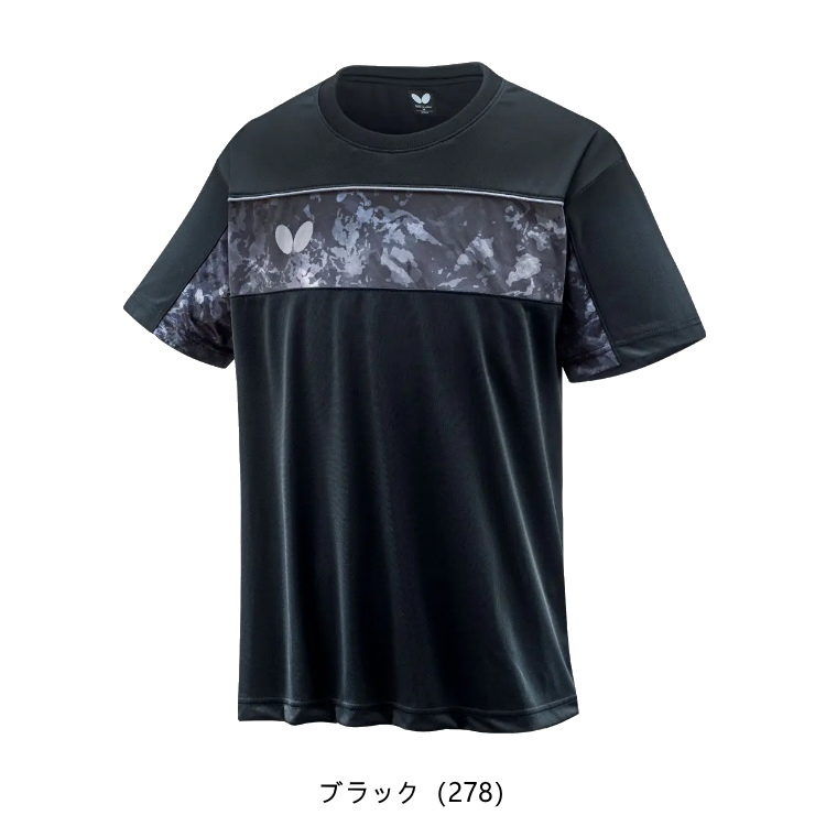 卓球Tシャツ バタフライ BUTTERFLY ラセナ・Tシャツ メンズ レディース 46360