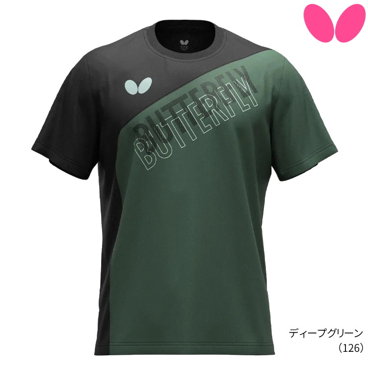 バタフライ（Butterfly） 卓球Tシャツ ノイアル・Tシャツ メンズ