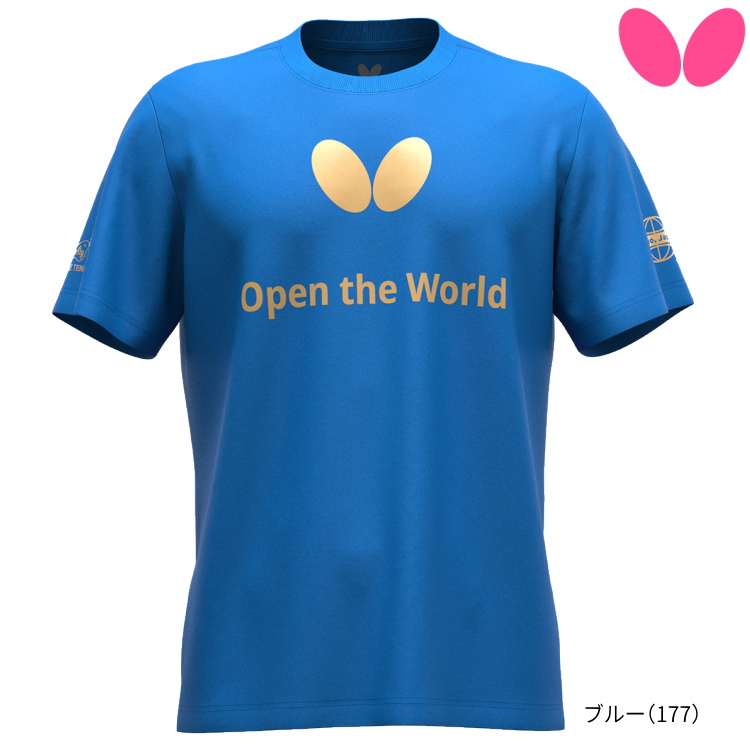 バタフライ（Butterfly） 卓球Tシャツ ルナシーム・Tシャツ メンズ