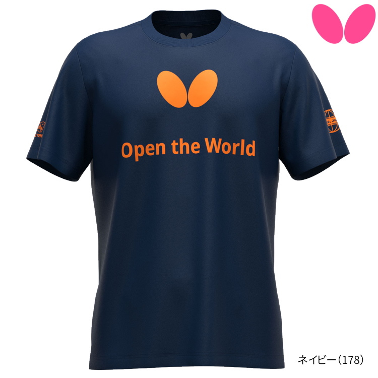 バタフライ（Butterfly） 卓球Tシャツ ルナシーム・Tシャツ メンズ