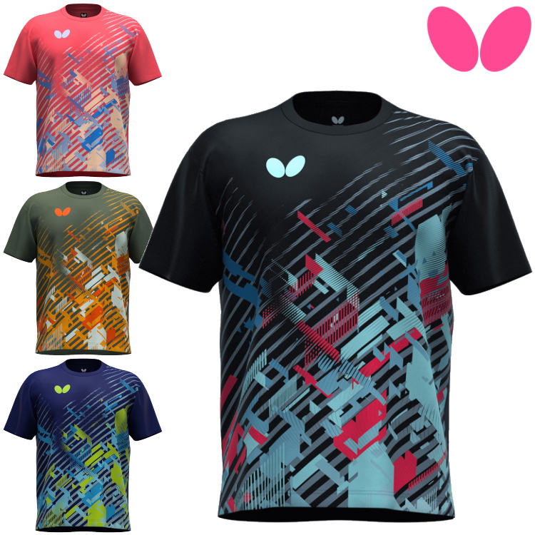 卓球Tシャツ バタフライ BUTTERFLY ミクルラ・Tシャツ メンズ レディース 48280 | バタフライ