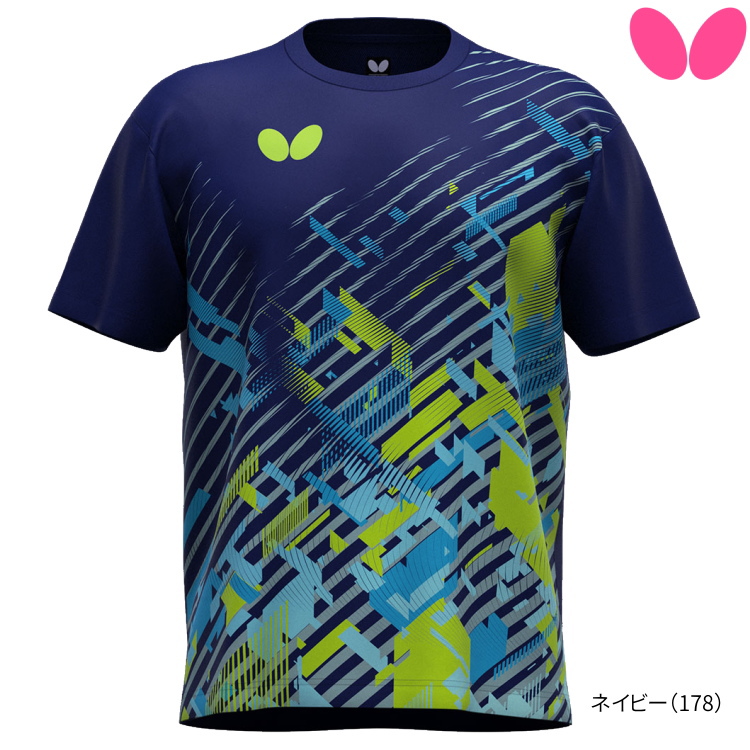 卓球Tシャツ バタフライ BUTTERFLY ミクルラ・Tシャツ メンズ レディース 48280 | バタフライ | 03