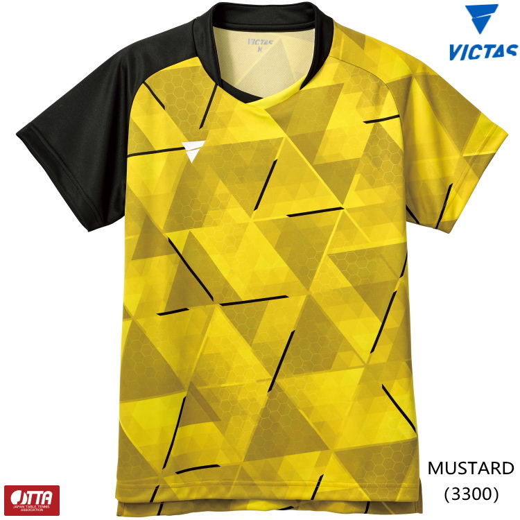 卓球ユニフォーム VICTAS ヴィクタス V-NGS303 ゲームシャツ メンズ レディース 512302｜sunward