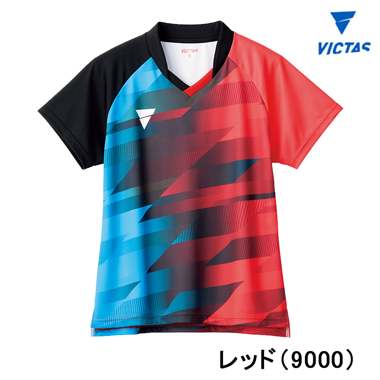 卓球ユニフォーム VICTAS ヴィクタス V-LGS401 ゲームシャツ レディース 512402