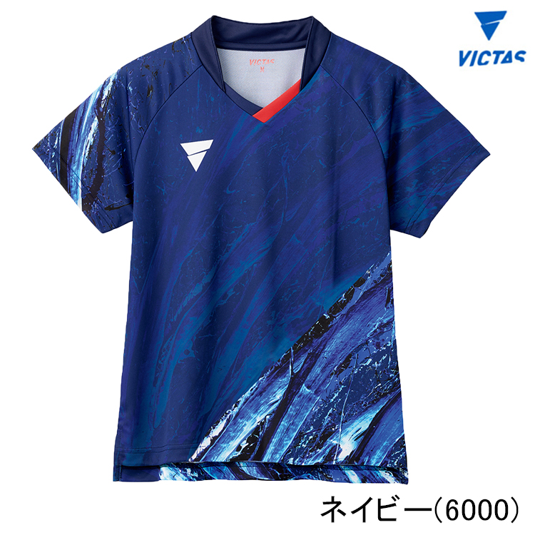 卓球ユニフォーム VICTAS ヴィクタス V-NLGS408 ゲームシャツ レディース 512404｜sunward｜02