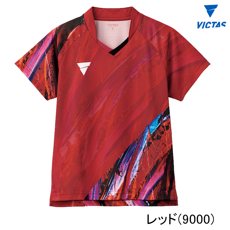卓球ユニフォーム VICTAS ヴィクタス V-NLGS408 ゲームシャツ レディース 512404｜sunward｜04