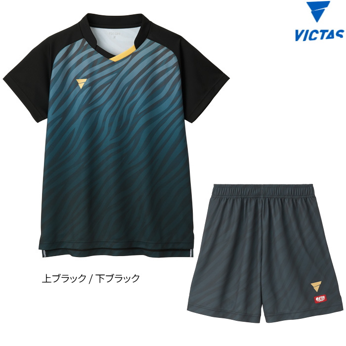 卓球　ユニフォーム　Tシャツ　ビクタス　上 VICTAS V-OGS418 卓球ユニフォーム 2024年新作 ヴィクタス