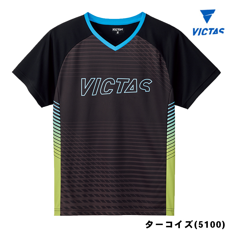 卓球Tシャツ VICTAS V-TS417 メンズ レディース 532402 ヴィクタス