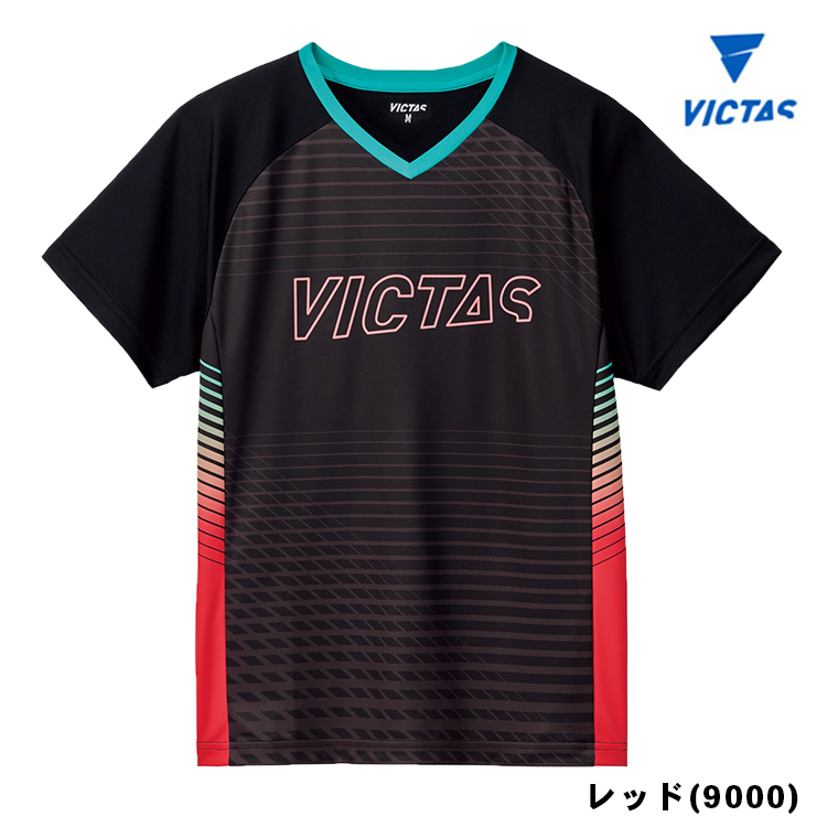 卓球Tシャツ VICTAS ヴィクタス V-TS417 メンズ レディース 532402