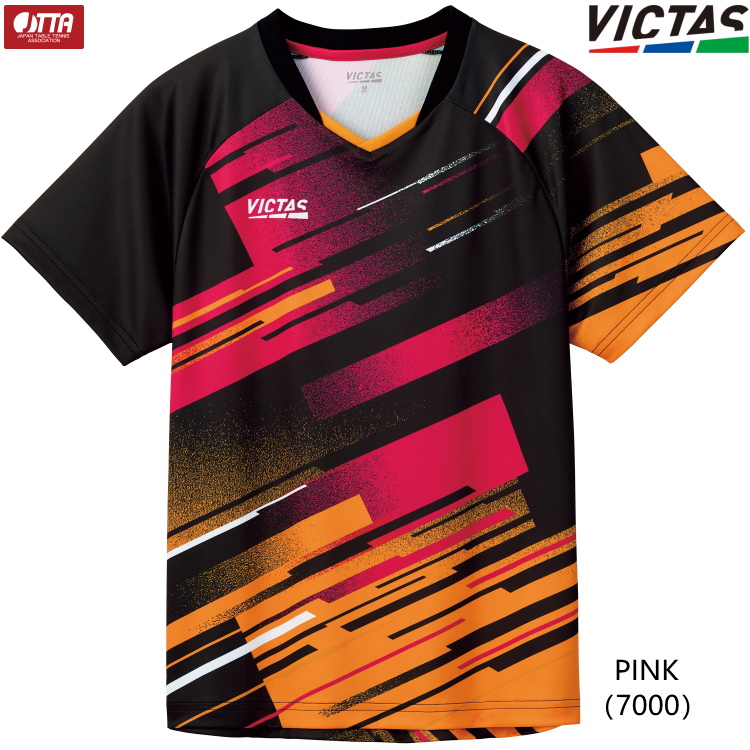 卓球ユニフォーム VICTAS PLAY ヴィクタス エナジーゲームシャツ メンズ レディース 612202｜sunward｜03