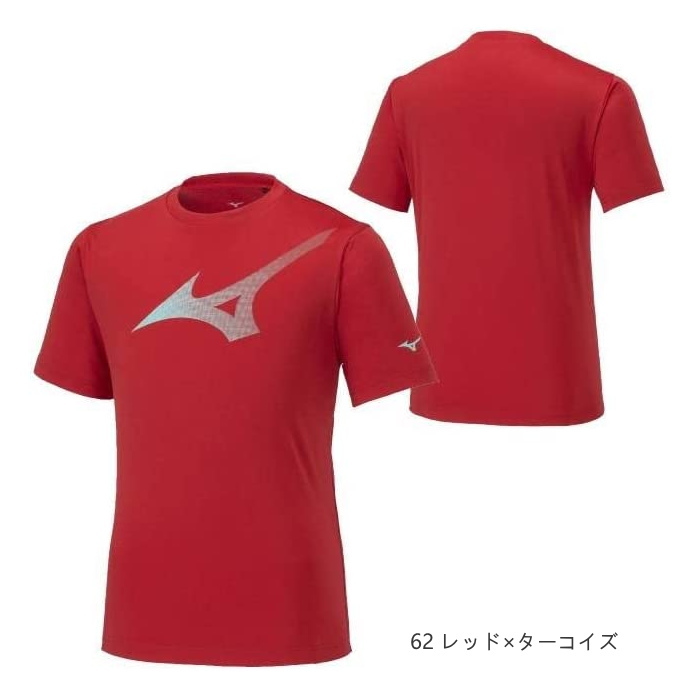 限定 Tシャツ ミズノ MIZUNO プリントTシャツ メンズ レディース 卓球 テニス バドミントン スポーツ 62JAA101
