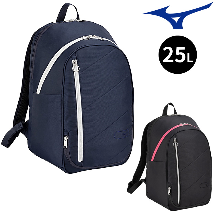 GOLD'S GYM×MIZUNO コラボ バックパックA 限定品 新品未使用 MIZUNO（ミズノ） バックパック STYL01b ラケット1本入れ 25L スポーツ