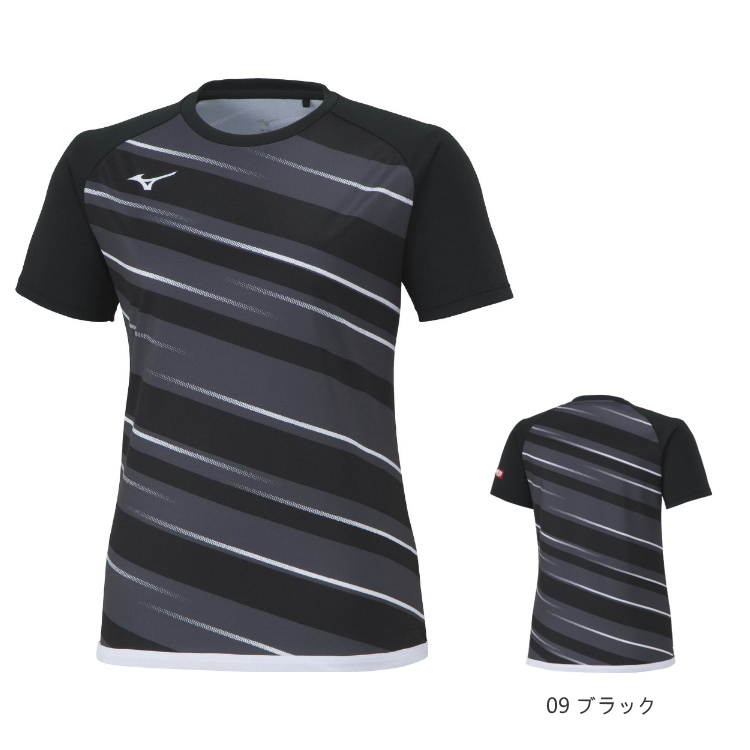 卓球ユニフォーム ミズノ MIZUNO ゲームシャツ レディース 82JAA214｜sunward｜02