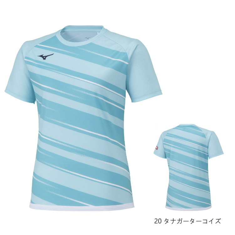 卓球ユニフォーム ミズノ MIZUNO ゲームシャツ レディース 82JAA214